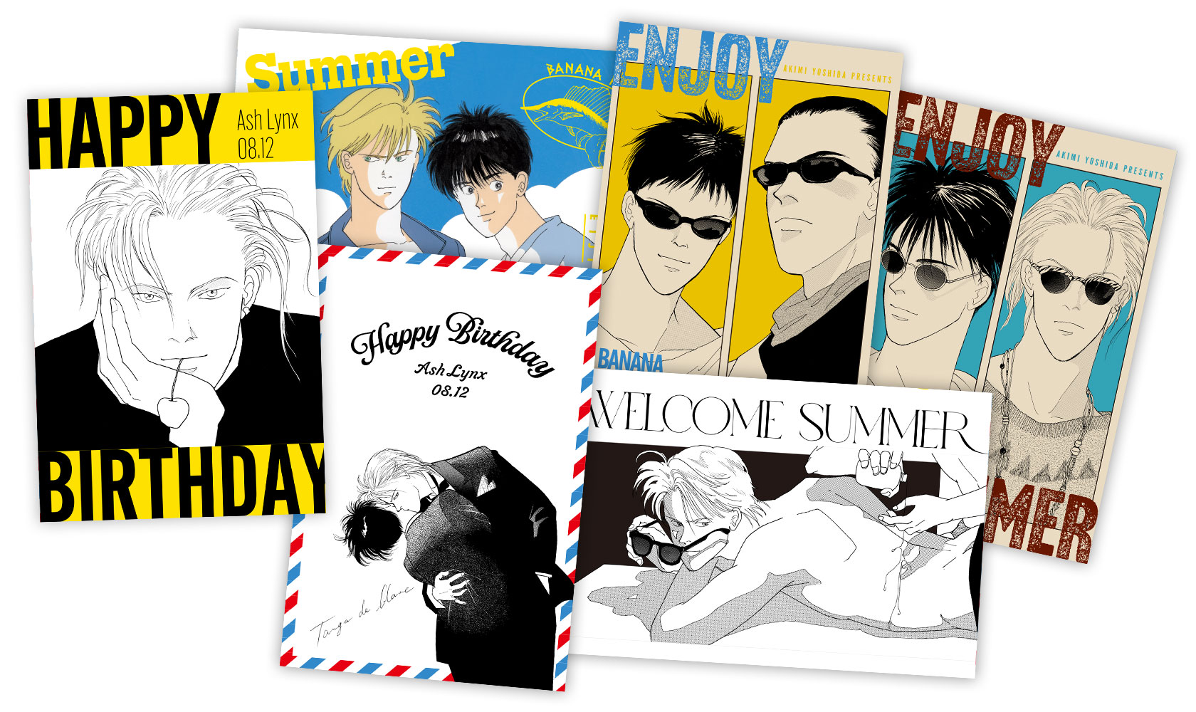 スペシャルふろく「BANANA FISH」セレブレーションカード
